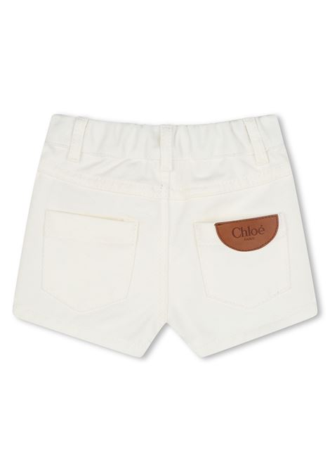 Shorts denim con bordo a smerlo CHLOE' KIDS | C20530117